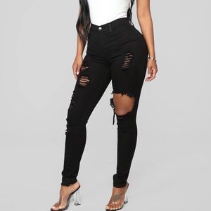 FASHION NOVA Glistening Jeans